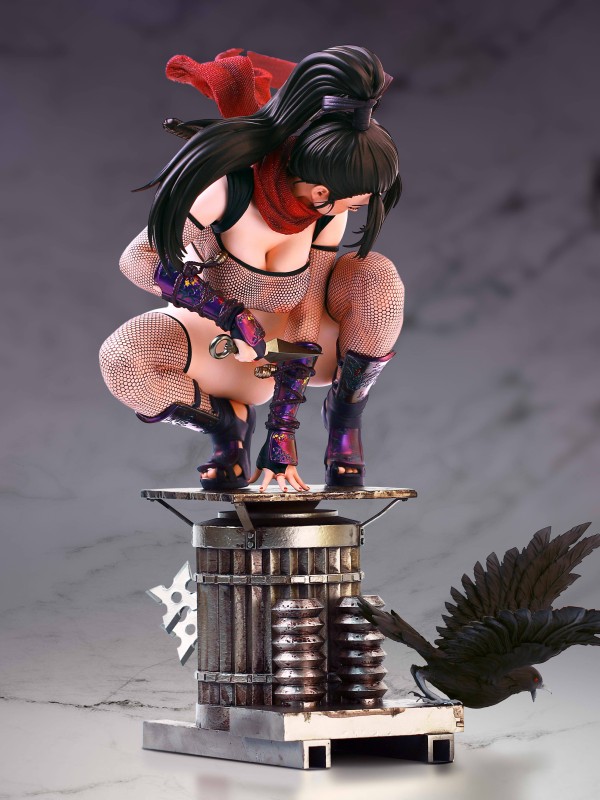 APEX Studio Original Ninja Black Line Hot Sexy 1/4 statue